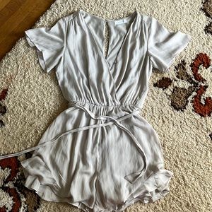 Light gray Lush romper